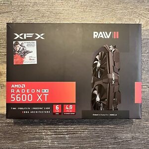 XFX AMD Radeon RX 5600 XT 6GB GDDR6 RAW II Graphics Card (RX-56XT6OFFR)