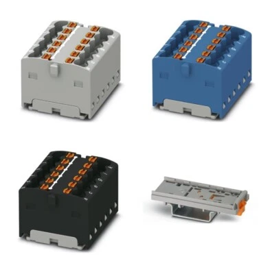 PHOENIX CONTACT Verteilerblock PTFIX 12X1,5 Tragschienenadapter 1,5-NS35