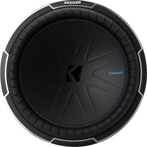 KICKER 51CWQ152 CAR AUDIO 15" COMPQ SUBWOOFER/SUB WOOFER DUAL 2-OHM CWQ152 - Picture 1 of 3
