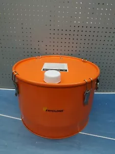 Fryclone Smart Pail XL 9.5 Gallon Orange Utility Oil Pail - Picture 1 of 4