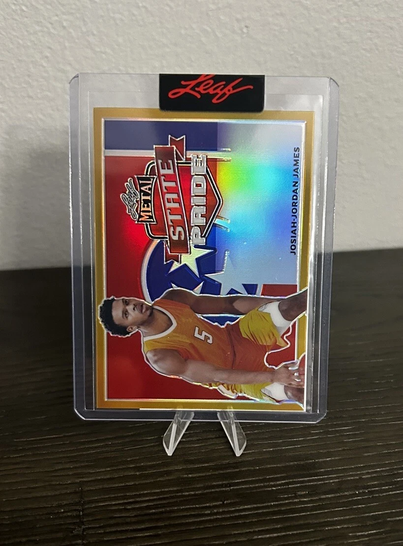 JOSIAH-JORDAN JAMES 2021-22 Leaf Metal State Pride 1/1 Unsigned Proof One Of One