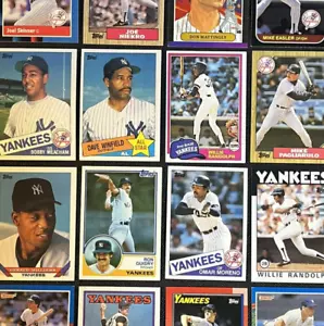 New York Yankees 1981 - 1991 Mattingly Niekro Randolph Righetti - FREE SHIPPING - Picture 1 of 6