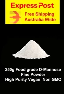 Pure D-Mannose Fine Powder 250g - sugar - - Picture 1 of 1