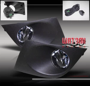 BUMPER DRIVING CHROME FOG LIGHTS LAMP KIT W/BULB+SWITCH FOR 07-11 VERSA 08 09 10 - Picture 1 of 1