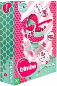 Globo Carrozzina In Metallo 54x53x33cm con Parasole - Foto 1 di 2