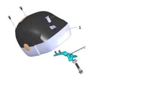 SFM / Sachs caja delantera blanca P786000028000 Prima E - Imagen 1 de 1