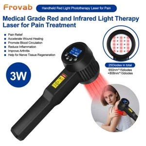 3W Cold Laser Treatment LLLT Medical Grade for Muscle Joint Body Pain Relief - Picture 1 of 18