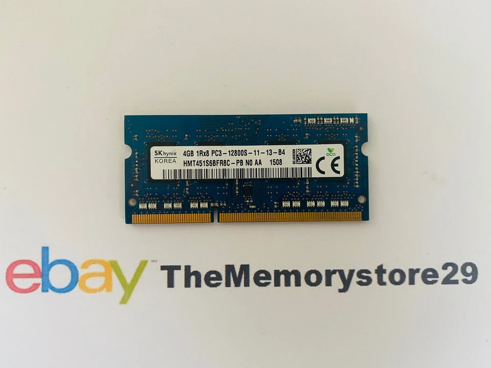 1 x 4GB Stick DDR3 PC3-12800 1600MHz Memory  Ram - Image 1 of 3