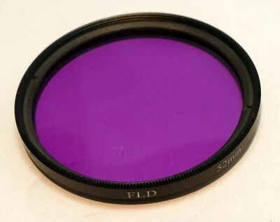 52mm Filter FLD threaded FL-DAY Fluorescent Filter Purple - Image 1 of 4