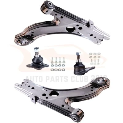 4PC Front Lower Ball Joint Control Arm Fits 1999-2002 2003 2004 Volkswagen Jetta Foto 1 de 4