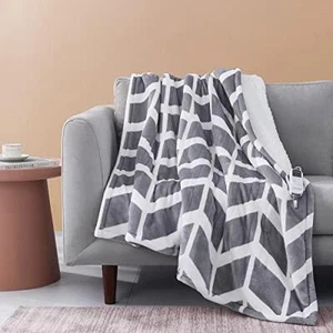 VENTIMI Heated Blanket Electric Throw, Electric Blanket with 10 Heating Levels & - Picture 1 of 8