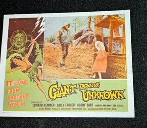 Giant from the Unknown 1958- Vintage 11x14 lobby card. Starring Buddy Baer. - Picture 1 of 2