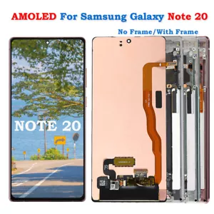Per Samsung Galaxy Note 20 AMOLED LCD Display Screen Touch Digitalizzatore Ricambio - Foto 1 di 29