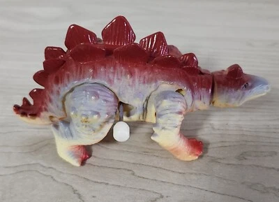 Dinosaurios jurásicos de cuerda Stegosaurus estado de funcionamiento WR1 Foto 1 de 4