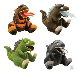 Godzilla Previews Exclusive Zippermouth Plush 4pc Assortment - Picture 1 of 1
