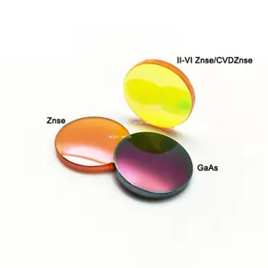 "Obiettivo messa a fuoco II-VI CVD Znse GaAS per laser CO2 Φ12 15 18 19 20 25 mm FL:1""-4" - Foto 1 di 17