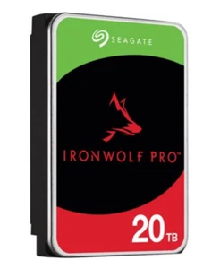 Seagate Ironwolf Pro 20TB SATA 6Gbps 7200RPM 3.5" NAS Hard Drive ST20000NE000 - Afbeelding 1 van 5