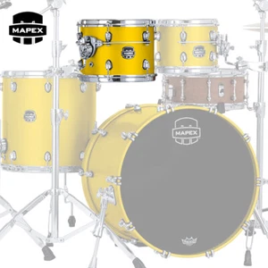 Mapex Saturn Evolution 12" x 9" Maple Rack Tom Tuscan Yellow Lacquer SET1209MPM - Picture 1 of 1