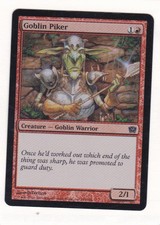 MTG: 9th Edition: Foil: Goblin Piker