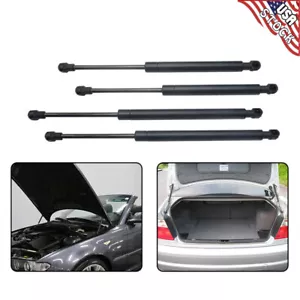 4x Hood & Tailgate Lift Supports Strut for BMW E46 323Ci 325Ci 330Ci 51248227895 - Picture 1 of 19