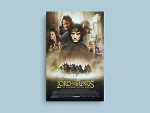 LOTR The Fellowship Of The Ring Canvas Print | Film Memorabilia | Tolkien | Frod
