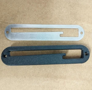 Hebel Kupplung Führung Zapfwell inkl.V2A Verstärkung passend für IHC 644 743 744 - Bild 1 von 3