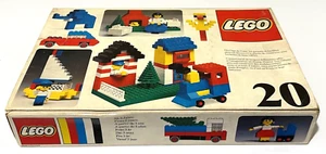 Vintage ©1976 LEGO 20-1 Universal Building Set Basic Set 20 Complete with Box - Picture 1 of 24