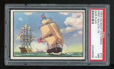 1954 U.S. Navy Victories #10 First Salute to Our Flag PSA 7 NM #22228636