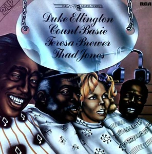Ellington,Count Basie,Brewer,Jones - Ellington,Count Basie,Brewer,Jones 2LP . - Picture 1 of 1