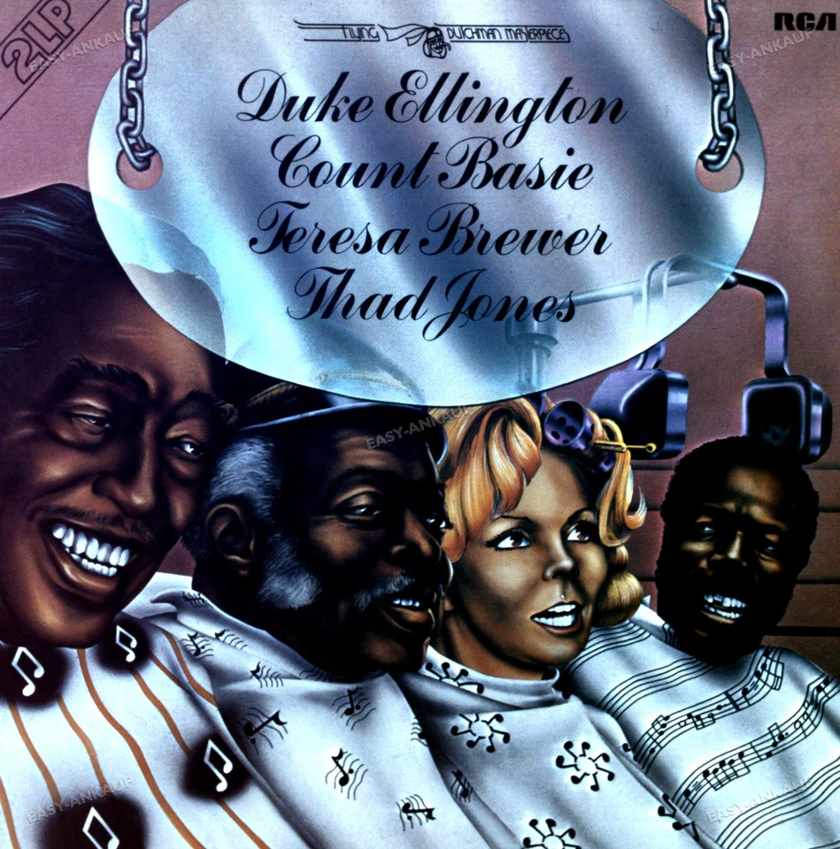 Ellington,Count Basie,Brewer,Jones - Ellington,Count Basie,Brewer,Jones 2LP . - Image 1 of 1