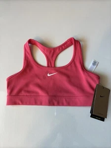Nike Dri-fit Girls Training Bra Size Large Color Pink New With Tags - Picture 1 of 4