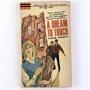 A Dream To Touch (1964), Anne Emery - Berkley Highland Paperback - Picture 1 of 11