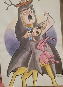 Original Centaurworld water color painting: "The Nowhere King" - Picture 1 of 2