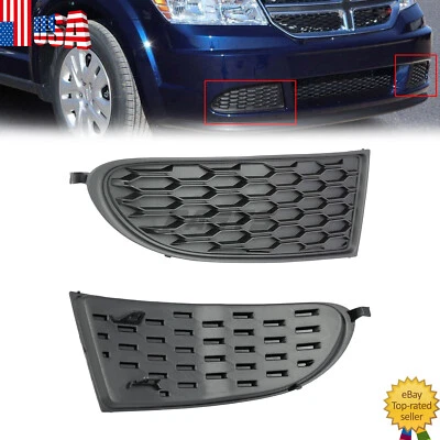 Juego de cubiertas antiniebla izquierda + derecha 68079852AB 68079853AB para Dodge Journey 2011-20 Foto 1 de 4