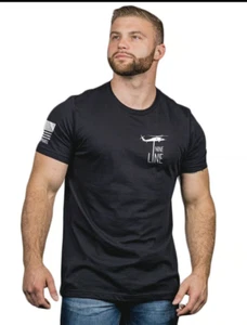 Nine Line 5 Things Family, Faith, Friends, Flag, Firearms TShirt Black New W/Tag - Picture 1 of 2