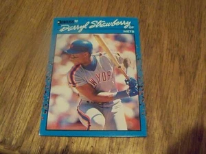 DARRYL STRAWBERRY 1990 DONRUSS THE BEST OF THE NATIONAL LEAGUE BASEBALL CARD #80 - Picture 1 of 1