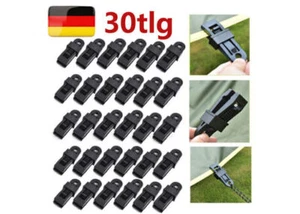 30x Planenhalter Planen Befestigung Klemme Clips Spanner für Zelt Abdeckplane - Bild 1 von 14