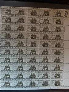 Scott #2040 USS Concord Sheet of 50 20¢ Stamps (1983) - Picture 1 of 2