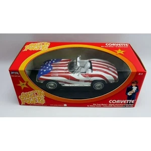 1/18 Ertl Joy Ride Austin Powers Stars & Stripes Corvette Felicity Shagwell jm - Picture 1 of 12