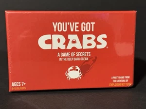 You've Got Crabs A Game of Secrets Party Card Game By Exploding Kittens -New - Picture 1 of 3