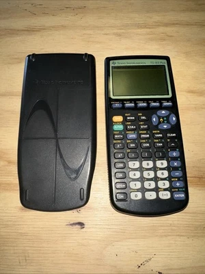 Texas Instruments TI-83 Plus Graphing Calculator - Black - Image 1 of 4