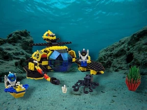 Lego Aquazone (1822) Sea Claw 7 Neptune III retirado 1995 ¡completo con manual! - Imagen 1 de 13