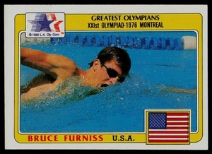 1983 Topps Greatest Olympians #89 Bruce Furniss USA - Bild 1 von 2