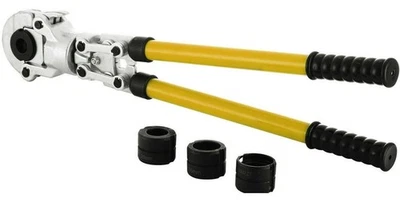 Pressatrice manuale per raccordi tubo multistrato Pex th 16 20 26 32 con valigia - Immagine 1 di 4