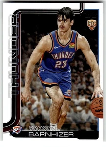 Baloncesto Topps 245 Brooks Barnhizer 2025-26, Oklahoma City Thunder radiocontrol - Imagen 1 de 2