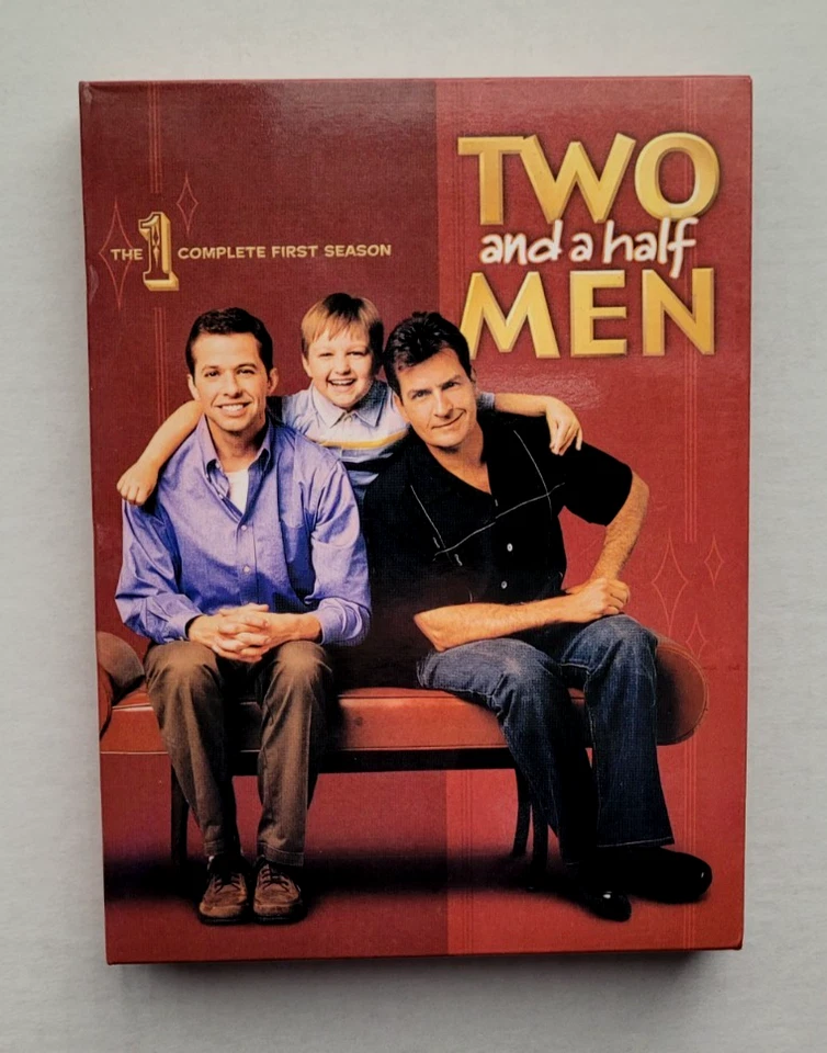 Two And A Half Men The Complete First Season 2007 DVD Charlie Sheen 4-Disc Set - Image 1 of 1
