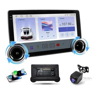10.1" Double Din Car Stereo - Wireless CarPlay/Android Auto, Car Radio with B... - Bild 1 von 9