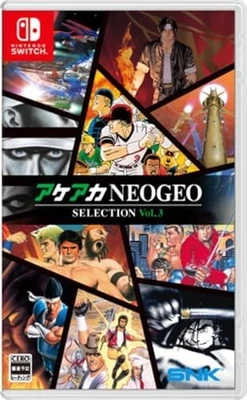 ACA NEOGEO Selection Vol. 3 Nintendo Switch SNK Free Ship w/Tracking# New Japan - Image 1 of 4