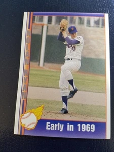 Nolan Ryan Texas Rangers WRONG BACK ERROR 1991 Pacific Trading #8 - Picture 1 of 2