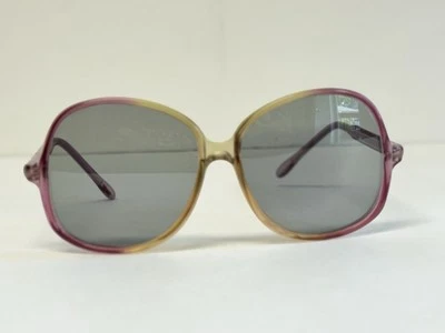Vintage Sunglasses Made In France Oversized Round 1980s EUC - Image 1 of 4